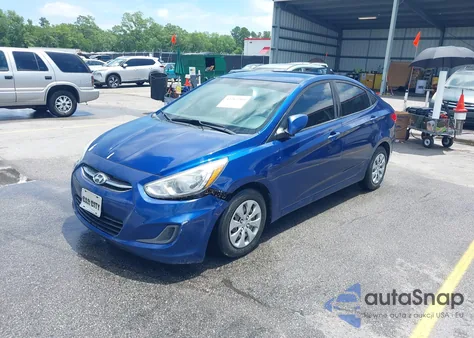 2017 Hyundai Accent Se from USA, damaged, VIN KMHCT4AE8HU251838